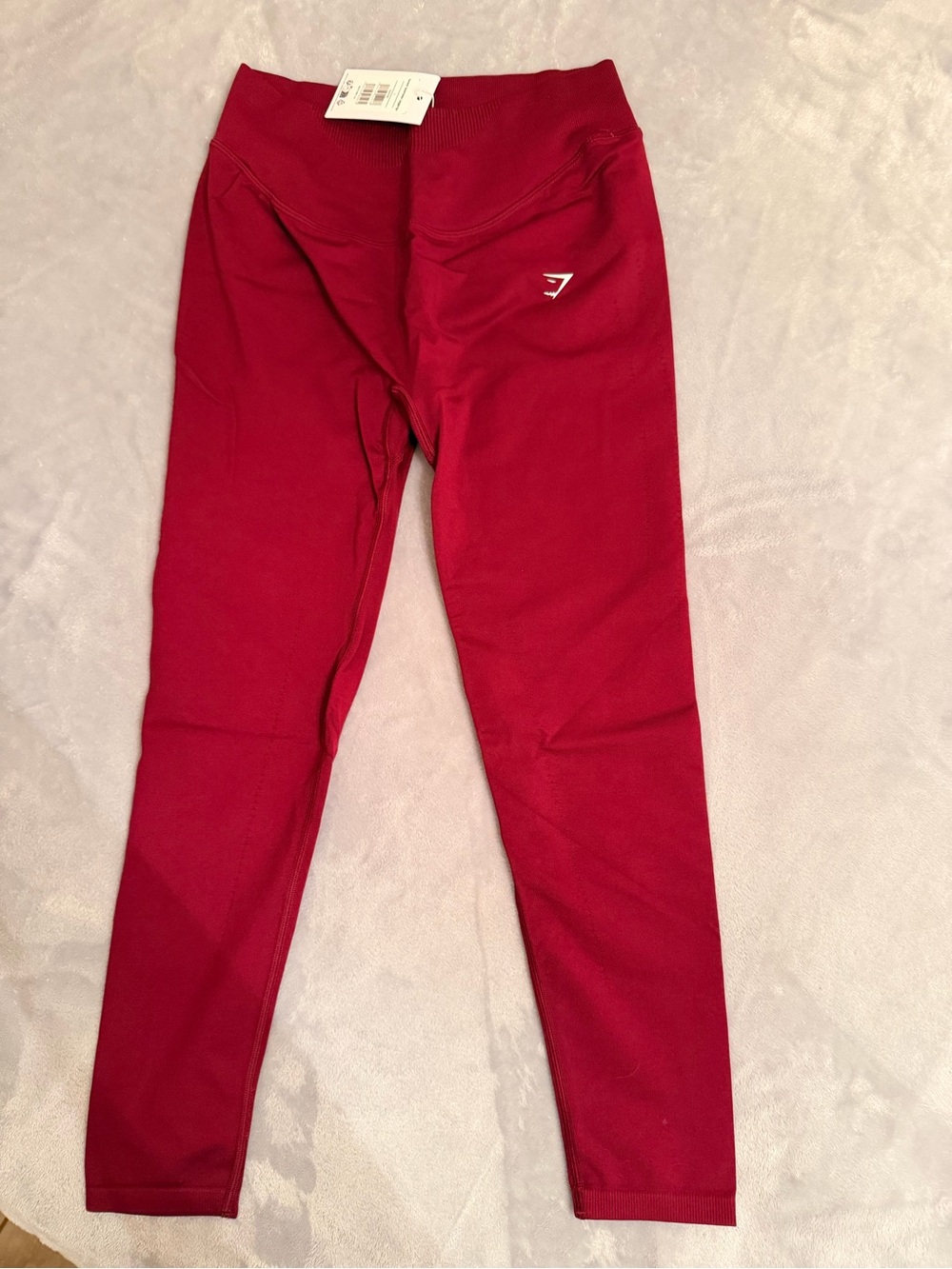 Gymshark Kids Seamless Leggings - Deep Red